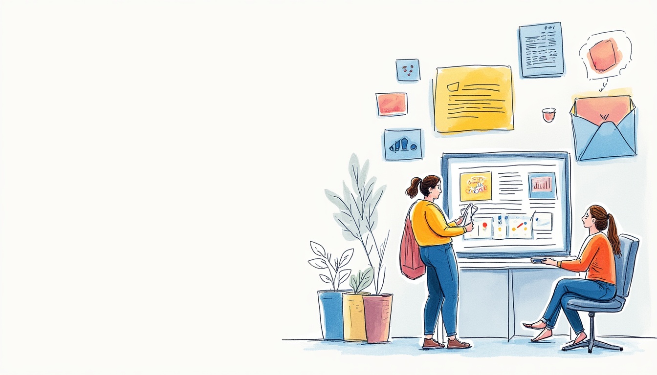 O firmă de creare magazin online în 2026, pregătită pentru viitor, simbolizată de un laptop și elemente de e-commerce.